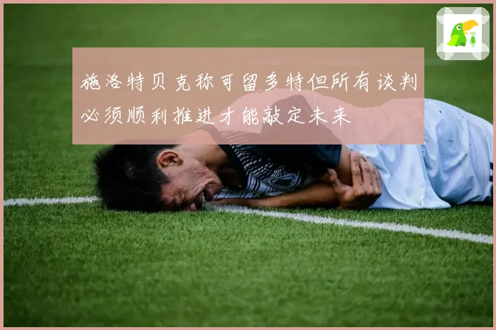 施洛特贝克称可留多特但所有谈判必须顺利推进才能敲定未来